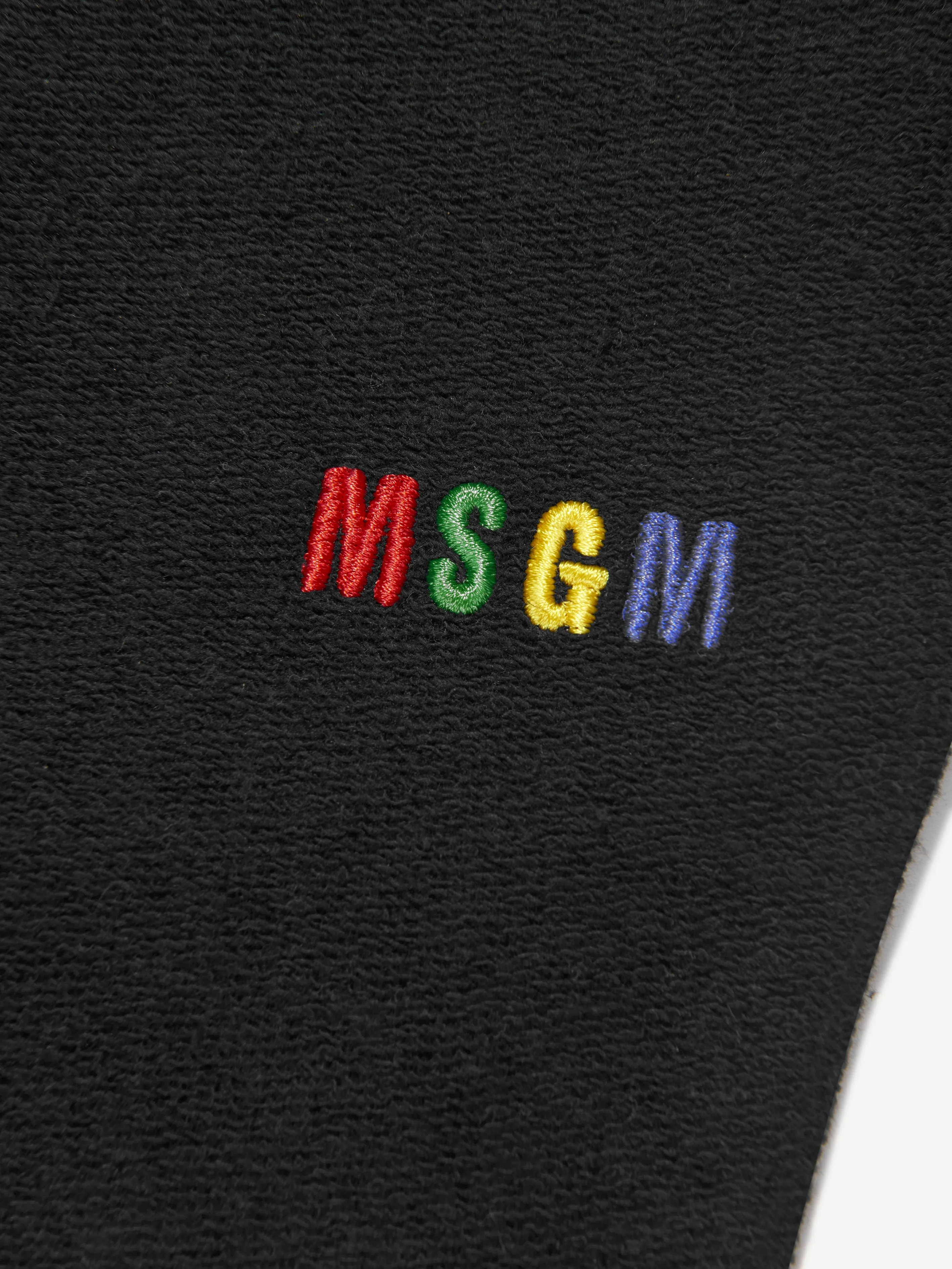 MSGM Kids Logo Joggers in Black