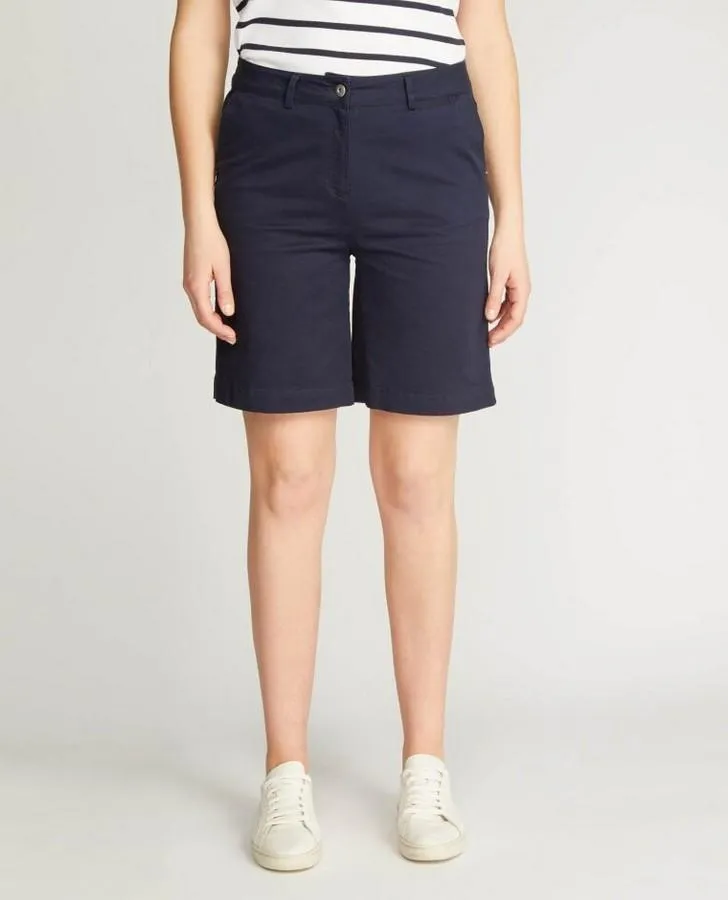 Navy Chino Shorts