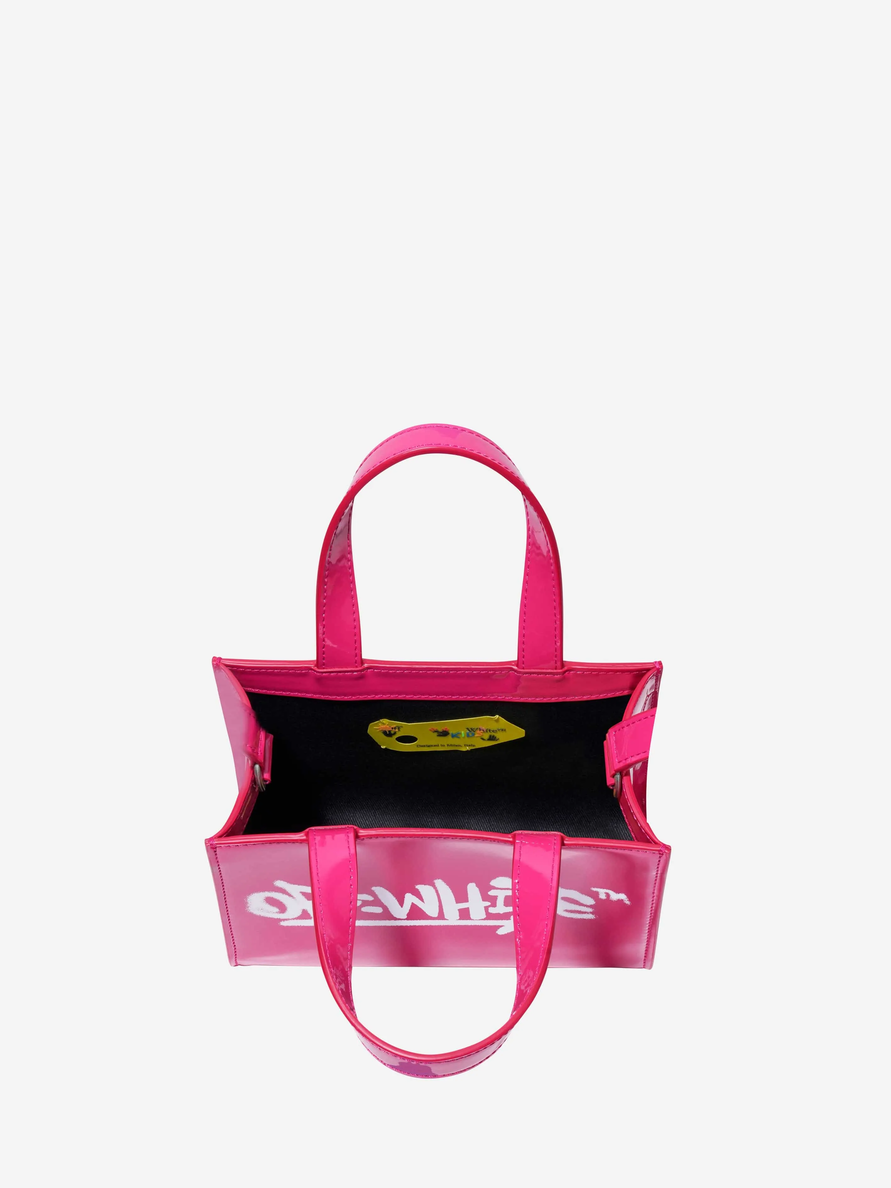 Off-White Girls Off Graffiti Mini Bag in Pink