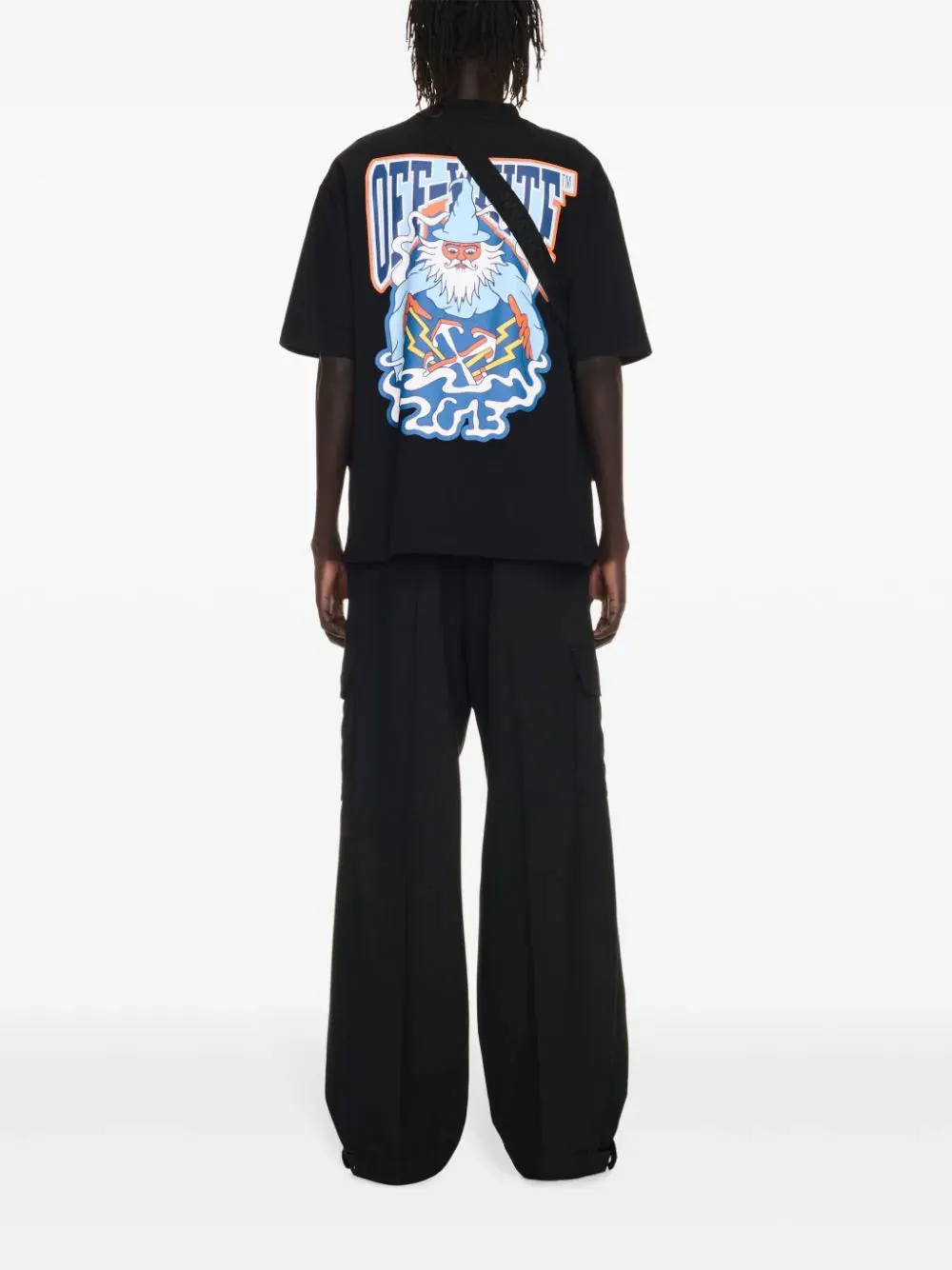 OFF-WHITE - Wiz Skate T-Shirt Black Multi