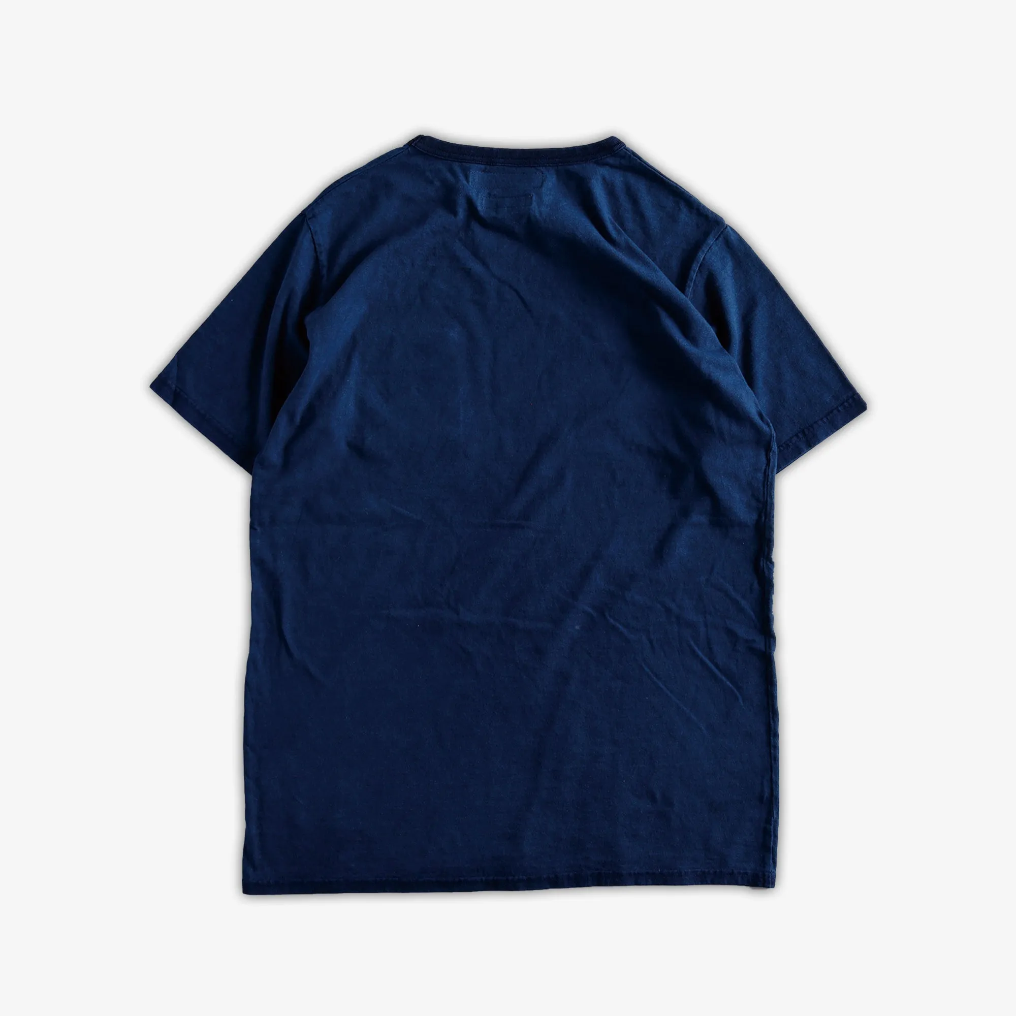 PAISLEY POCKET TEE 'INDIGO'