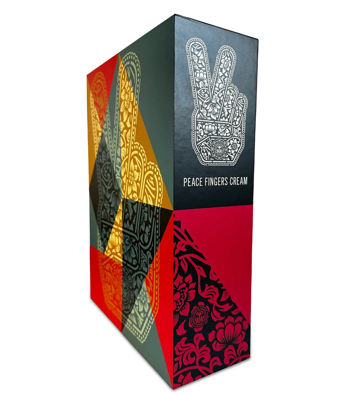 Peace Fingers Collectible Resin Sculpture by Shepard Fairey- OBEY