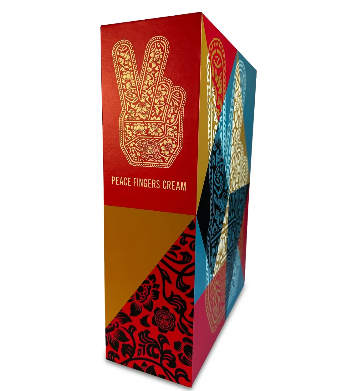 Peace Fingers Collectible Resin Sculpture by Shepard Fairey- OBEY