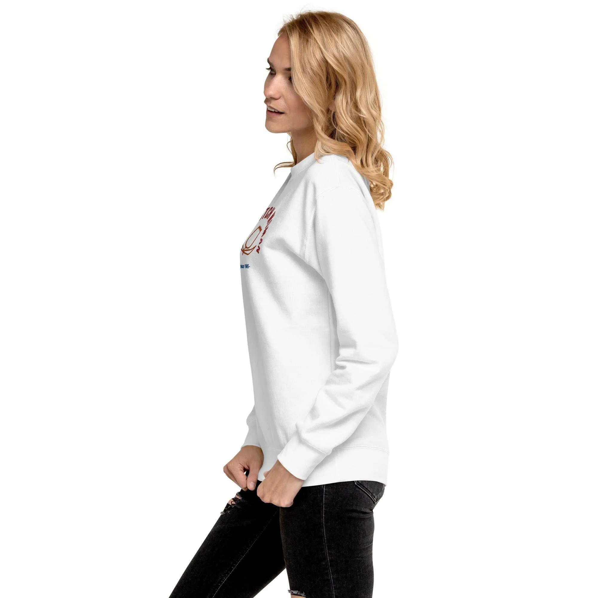 Personalize it! Embroidered Sweatshirt Cute Dutch Woman