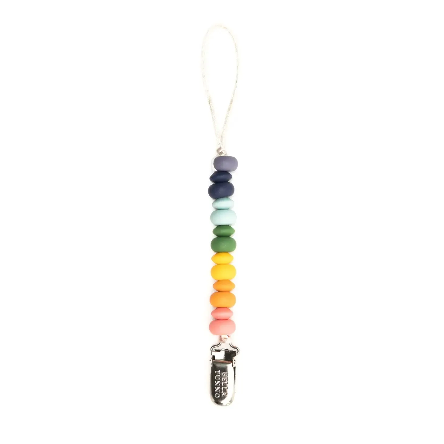 Rainbow Pacifier Clip