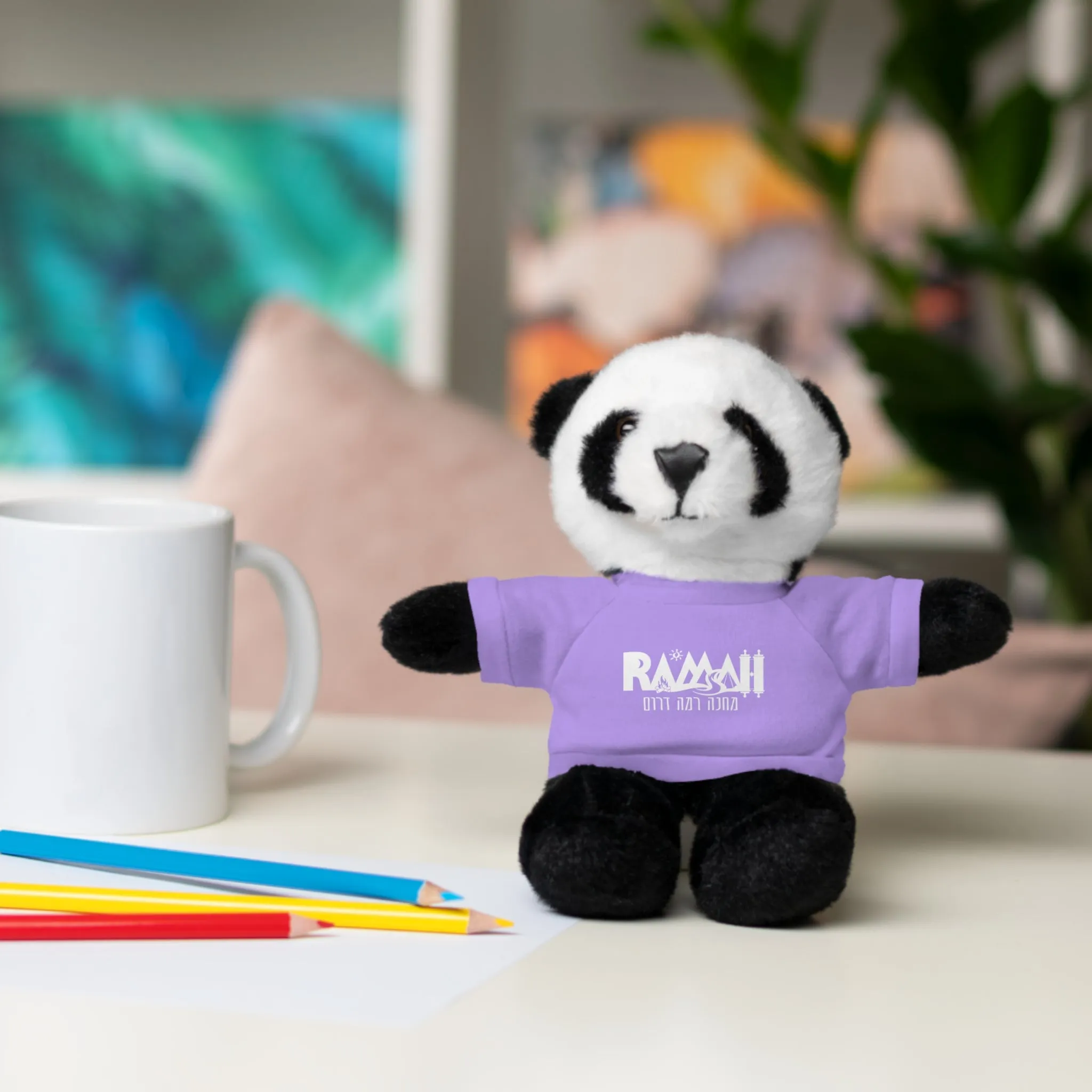 Ramah Darom Stuffed Panda - Ramah