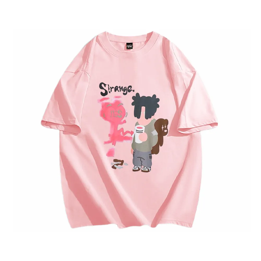 “Simple Pink Graffiti” T-shirt