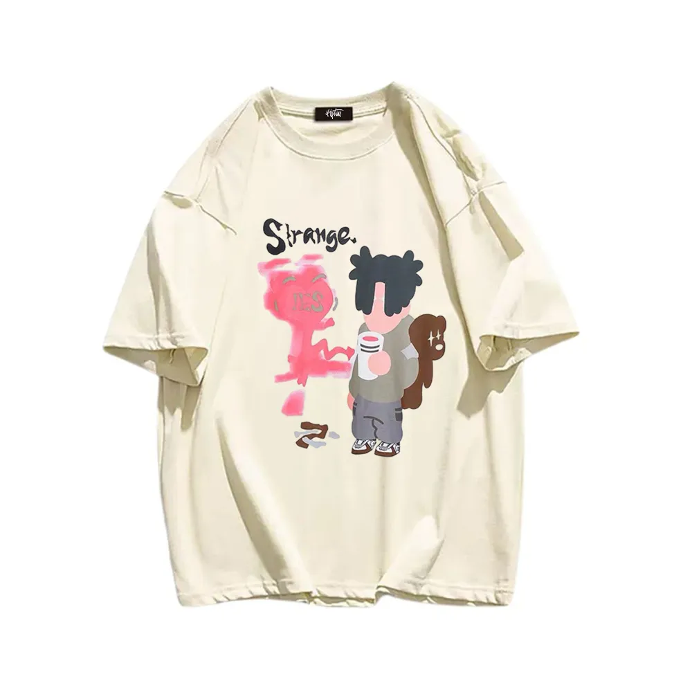 “Simple Pink Graffiti” T-shirt