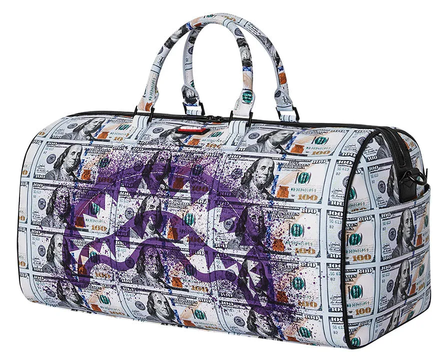 Sprayground Billions in the Bank Duffle Bag