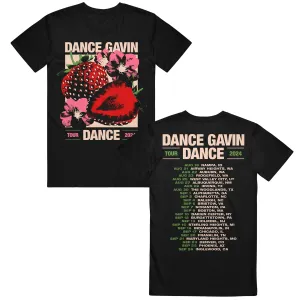 Strawberry Blossom Tour - Black T-Shirt