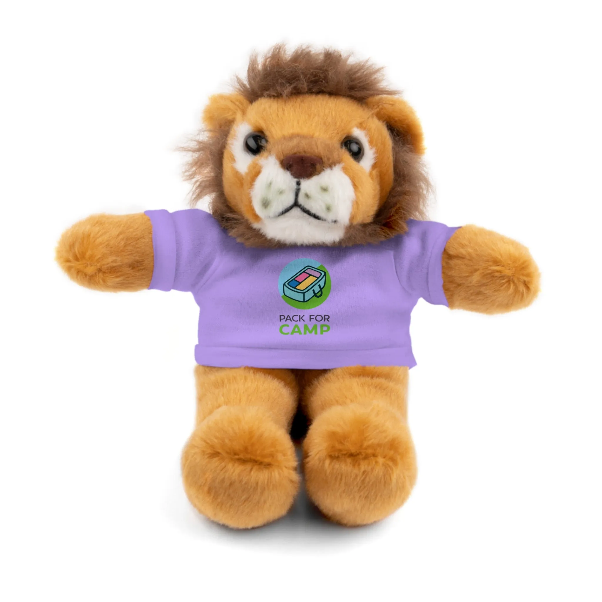 Stuffed Lion with Logo Tee