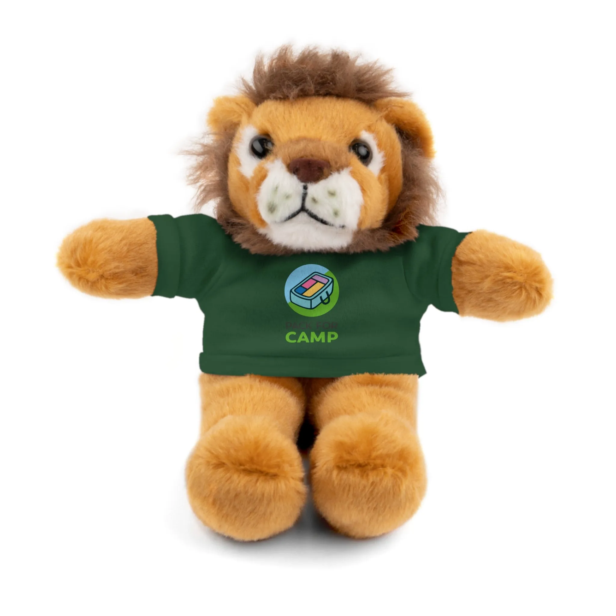 Stuffed Lion with Logo Tee