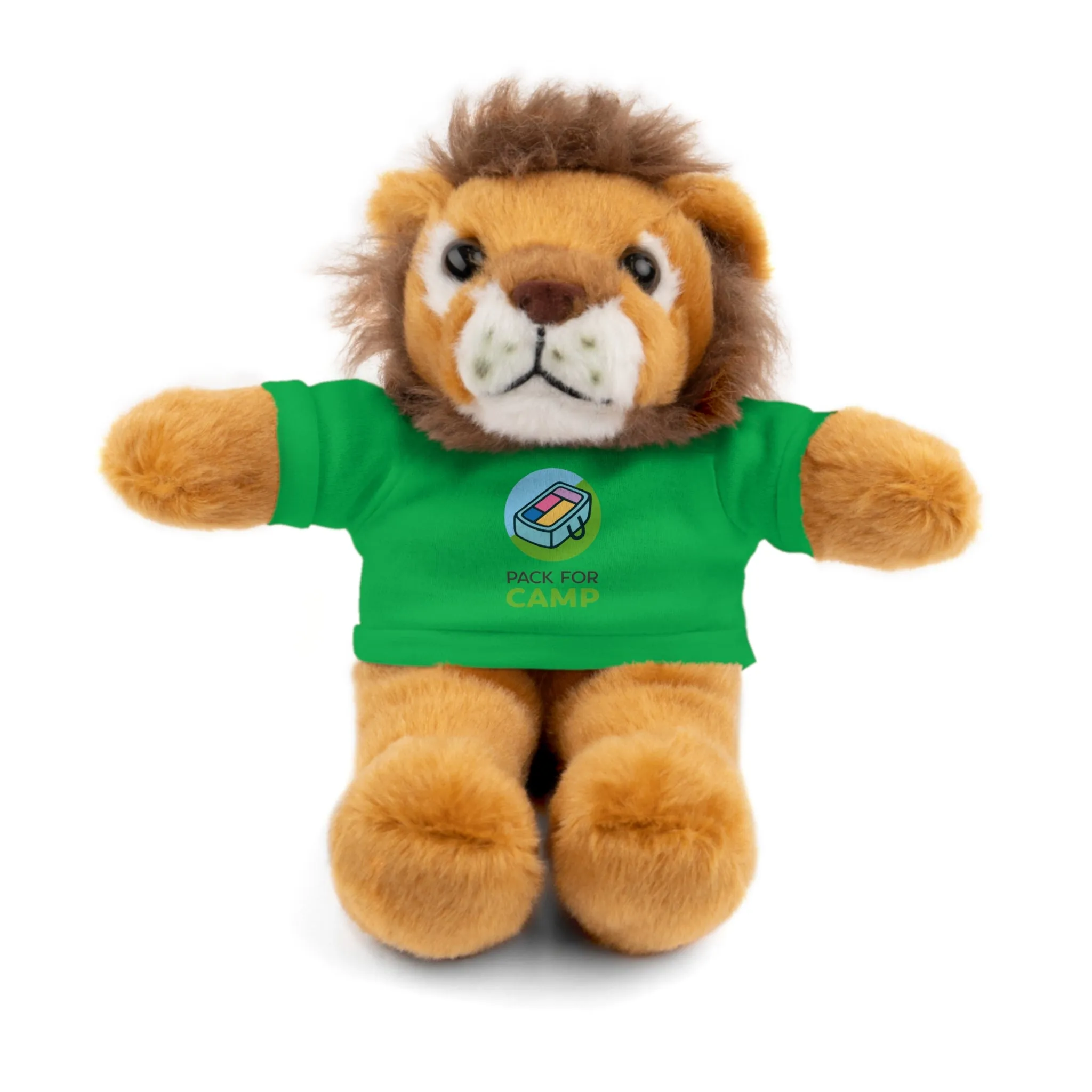 Stuffed Lion with Logo Tee