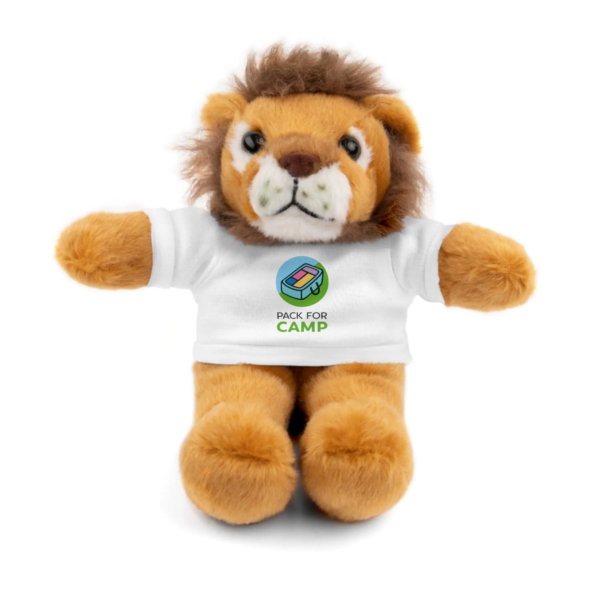 Stuffed Lion with Logo Tee