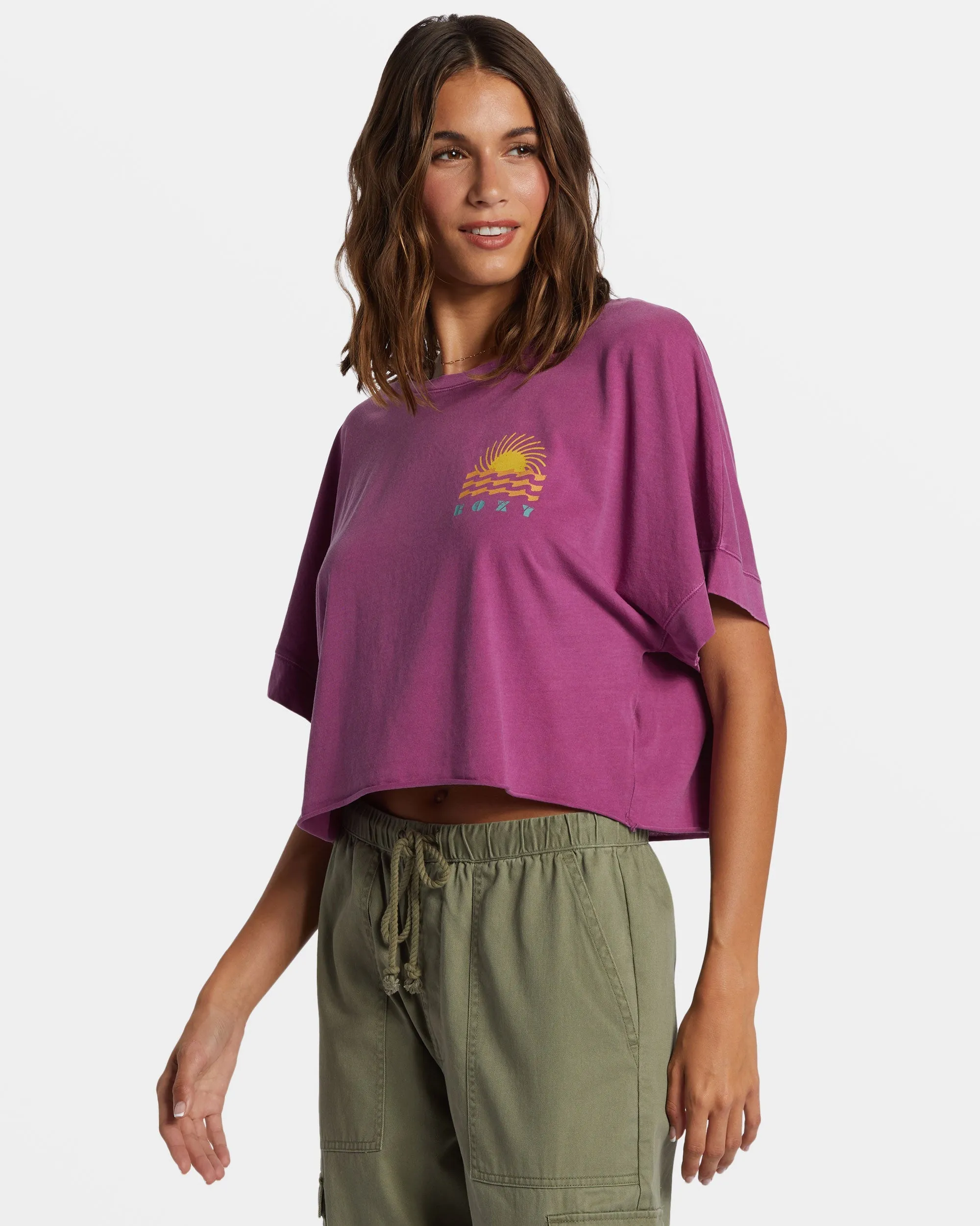 Sun Spun Short Sleeve T-Shirt - Wild Aster