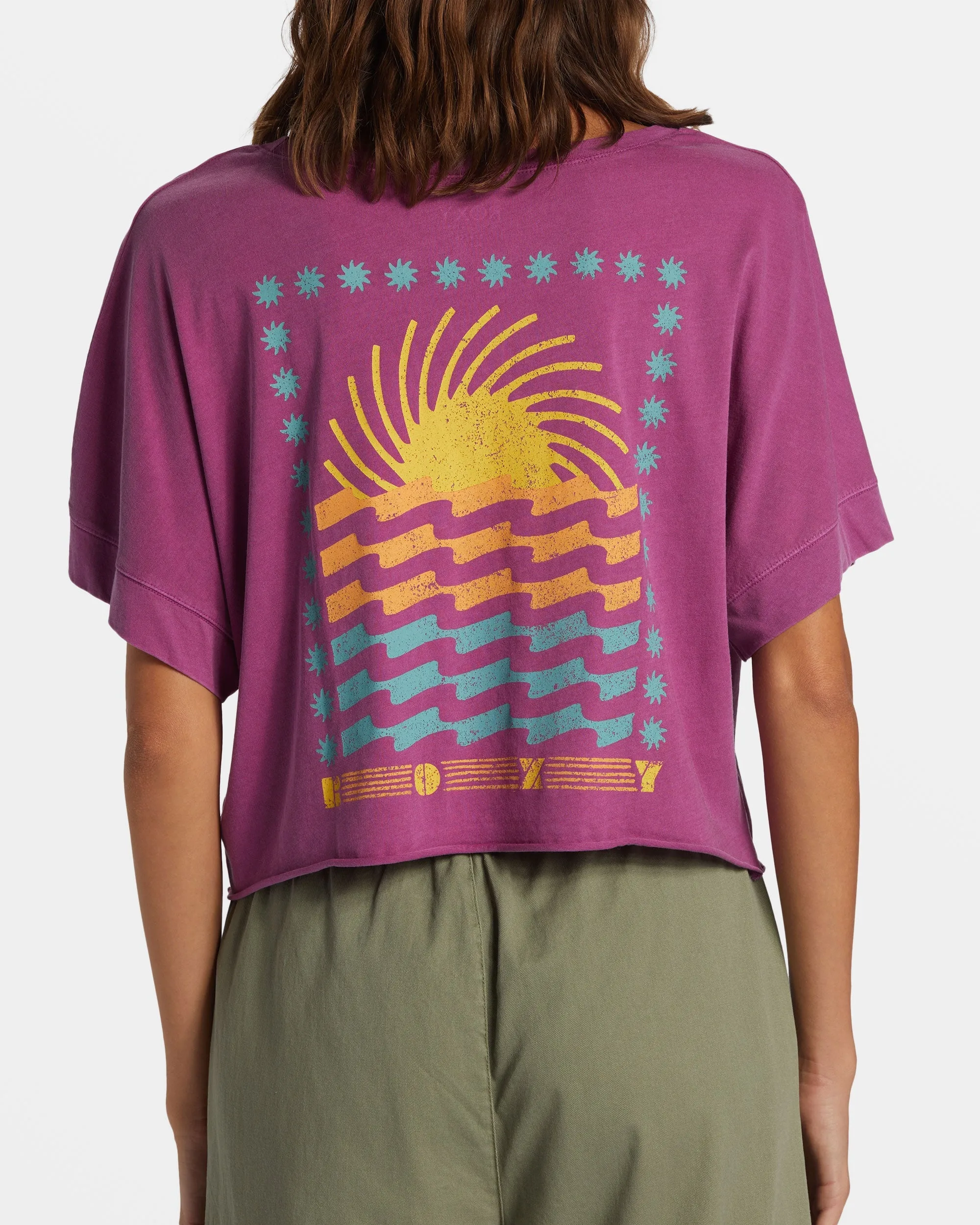 Sun Spun Short Sleeve T-Shirt - Wild Aster