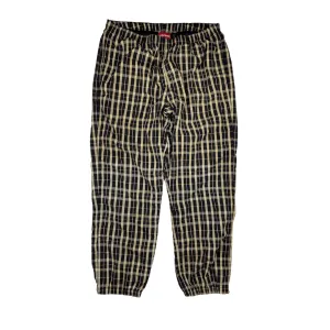 SUPREME NYLON CHECK JOGGER  (L)