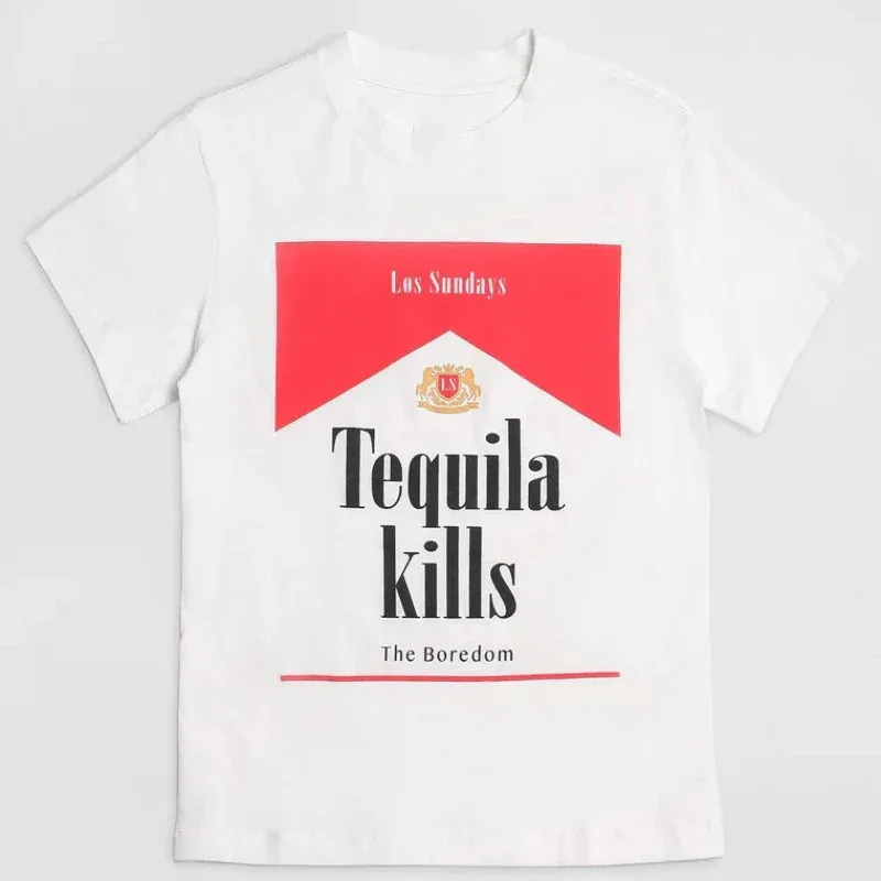 Tequila Kills Stylish Graphic Tees