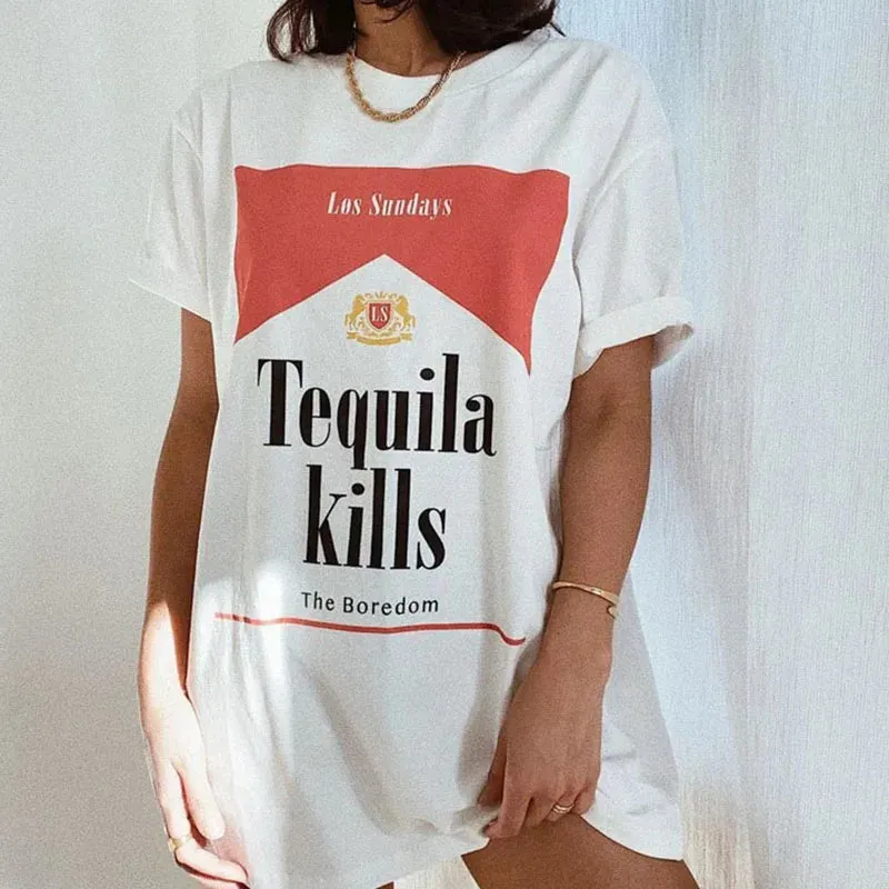 Tequila Kills Stylish Graphic Tees