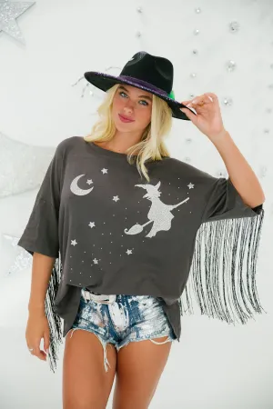 WITCHY WOMAN FRINGE TEE